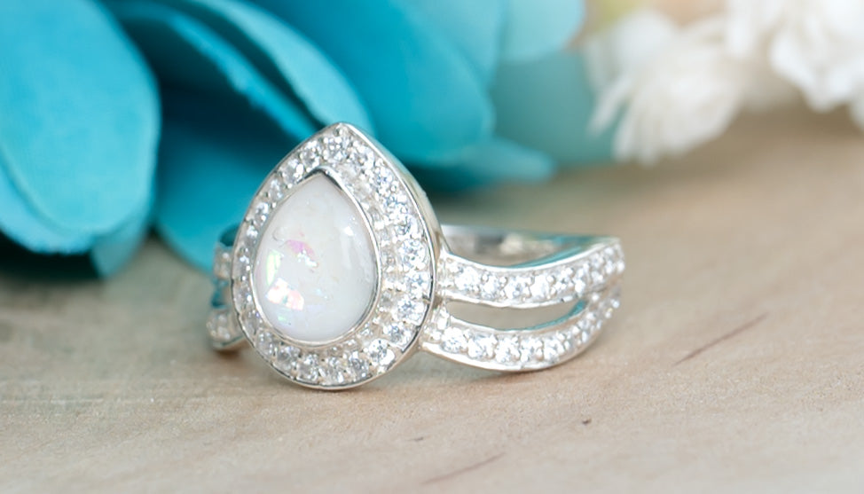 Lavish Pear Ring