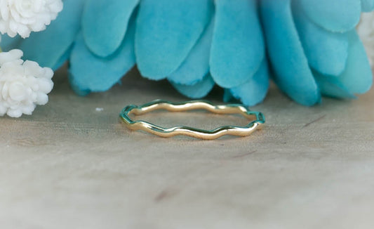 Pure Wave Stackable Ring