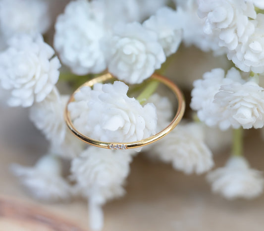 Dainty Stackable Halo